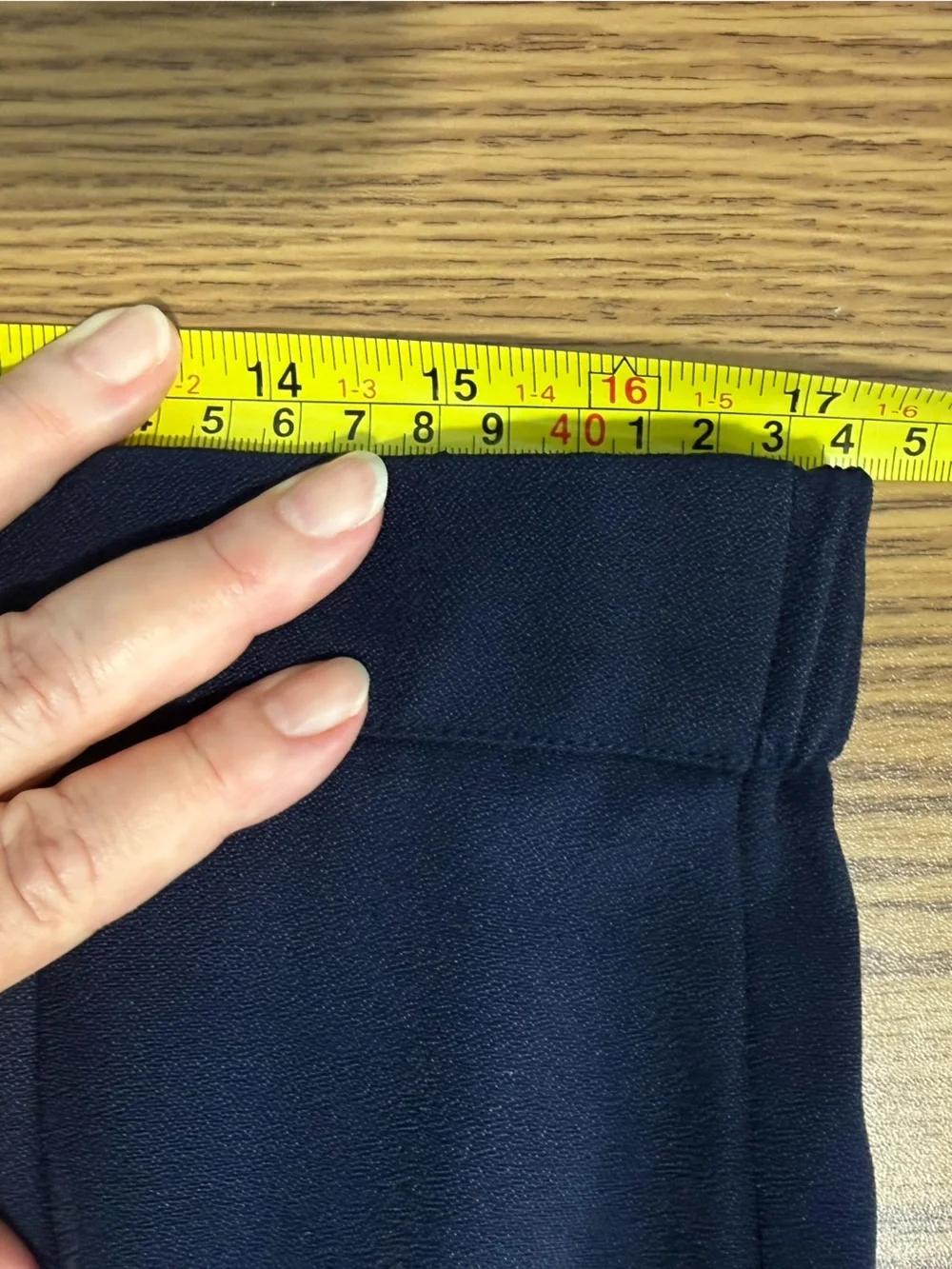Career Pant Set -Sleeveless White & Navy, Gold Buttons -Matching Navy Pants NWT